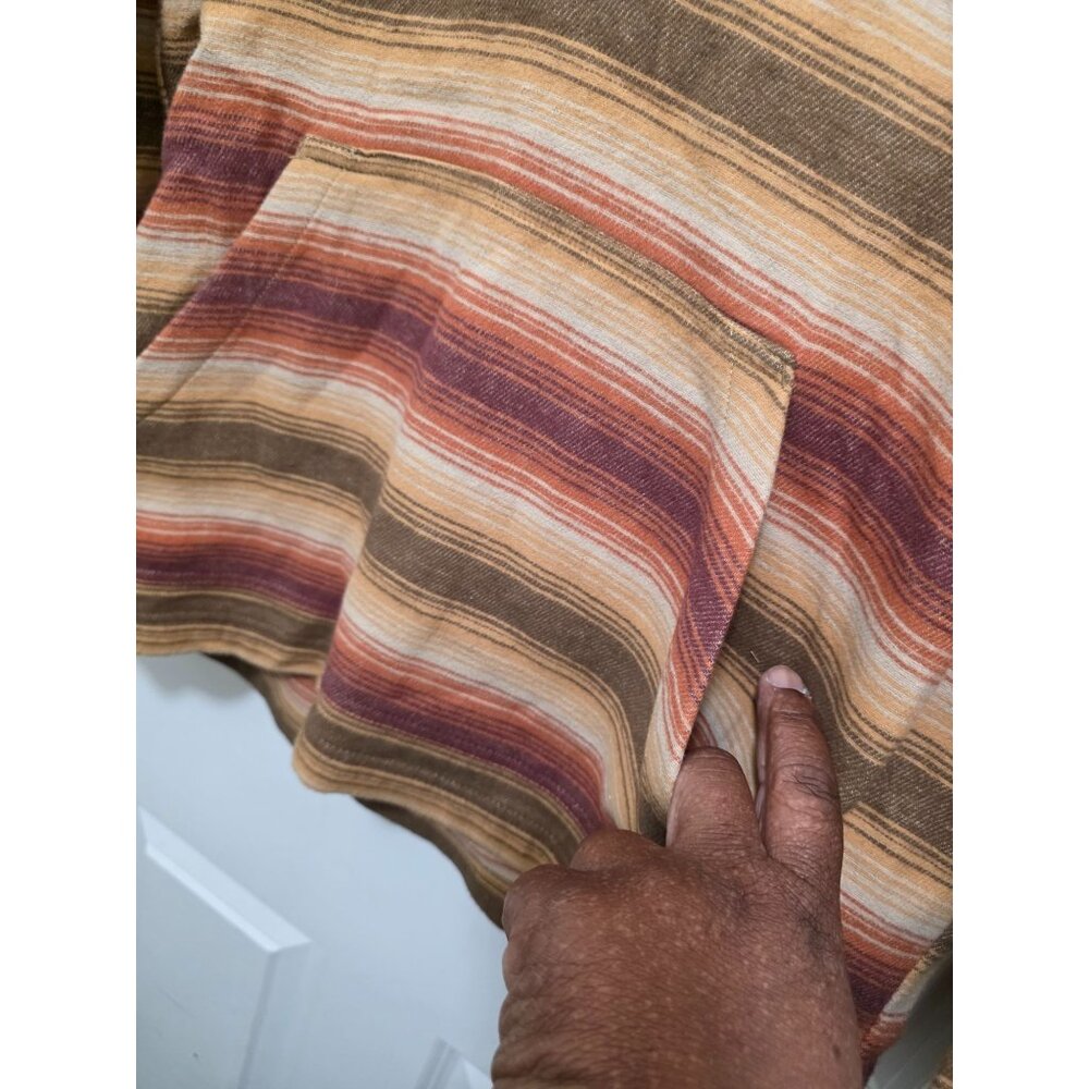 Pendleton Men Double Soft Striped Hooded Button-U… - image 6